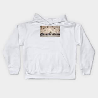 Western Wall - Jerusalem, Israel Kids Hoodie